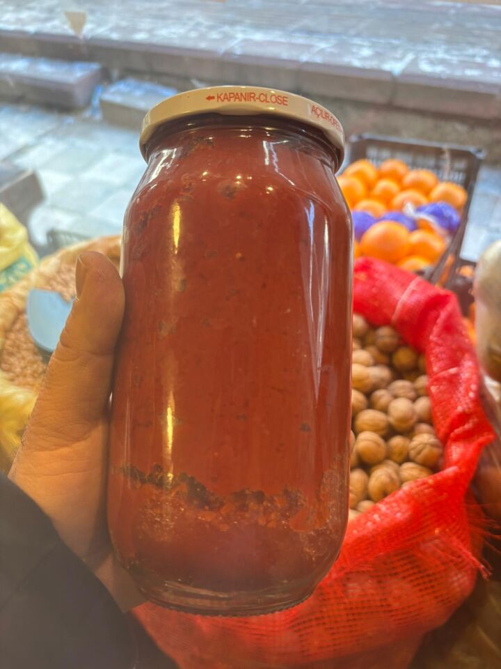 DOMATES SALÇASI 1 KG EV YAPIMI
