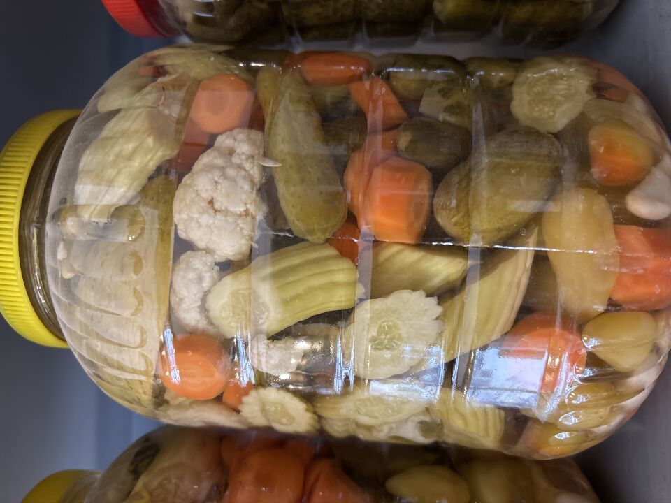 Karışık doğal turşu 5 kg pet