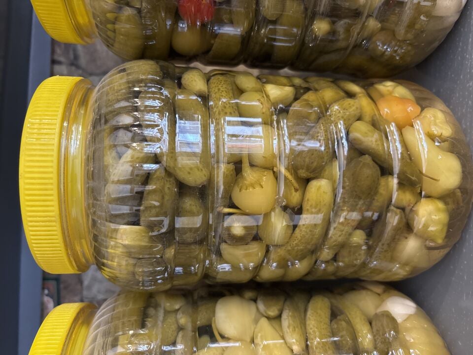 Kornişon doğal turşu 3 kg